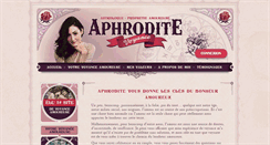 Desktop Screenshot of aphroditevoyance.com